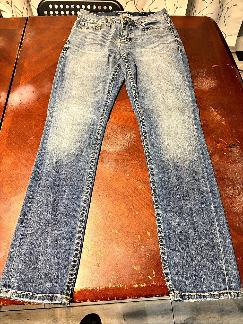 BKE ALEC Men's Slim Jeans Waist 28x30 Blue